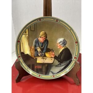 Framed "Rockwell's American Dream" A Family's Full Measure Collectors Plate‎